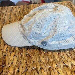 Lululemon Light tan Perforated Cap